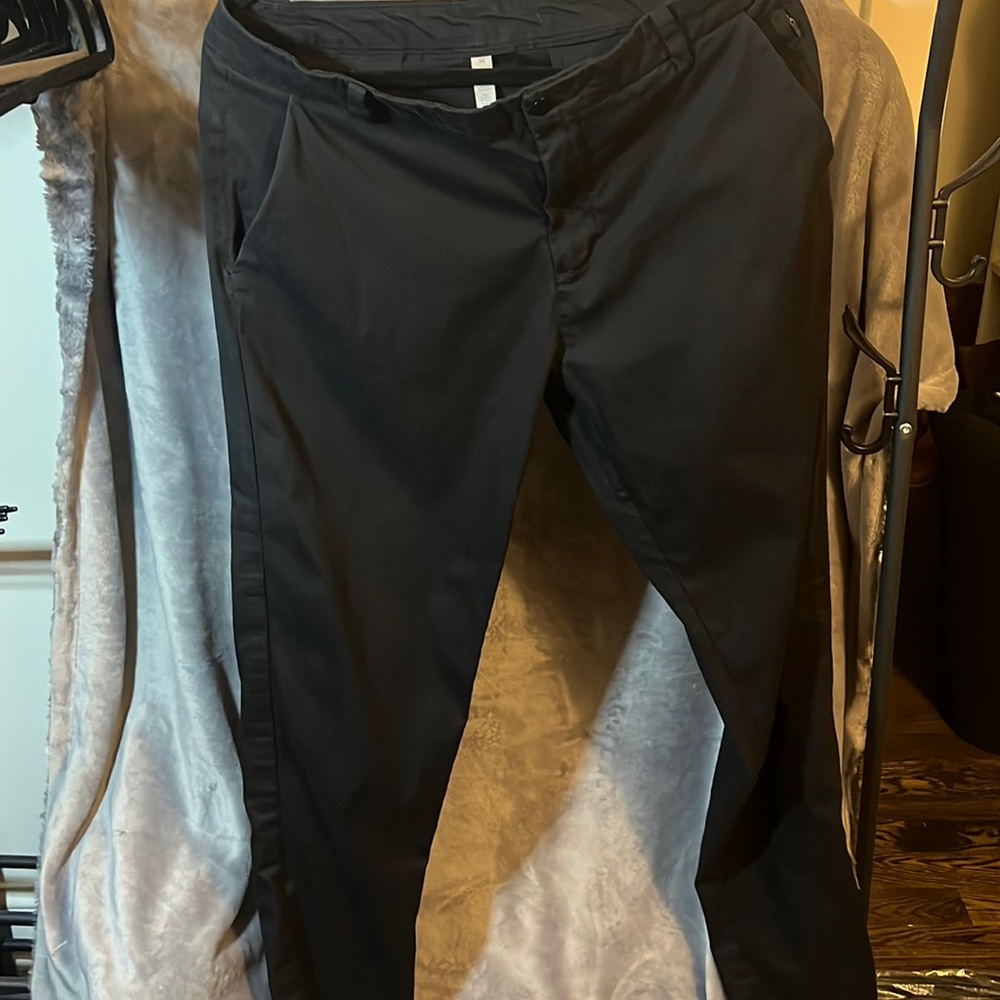 lululemon commission pants size 34 men’s black